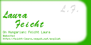 laura feicht business card